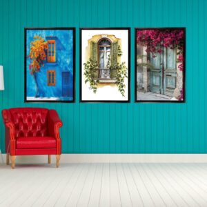 Floral Aureate Frame set