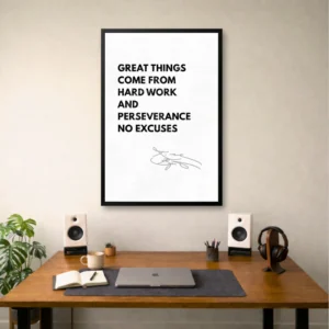 No Excuses – Hard Work & Perseverance