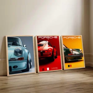 Big Porsche 911 (3panel) | Wall Art