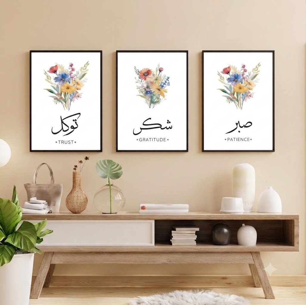 The Sabr, Shukr, Tawakkul Trio